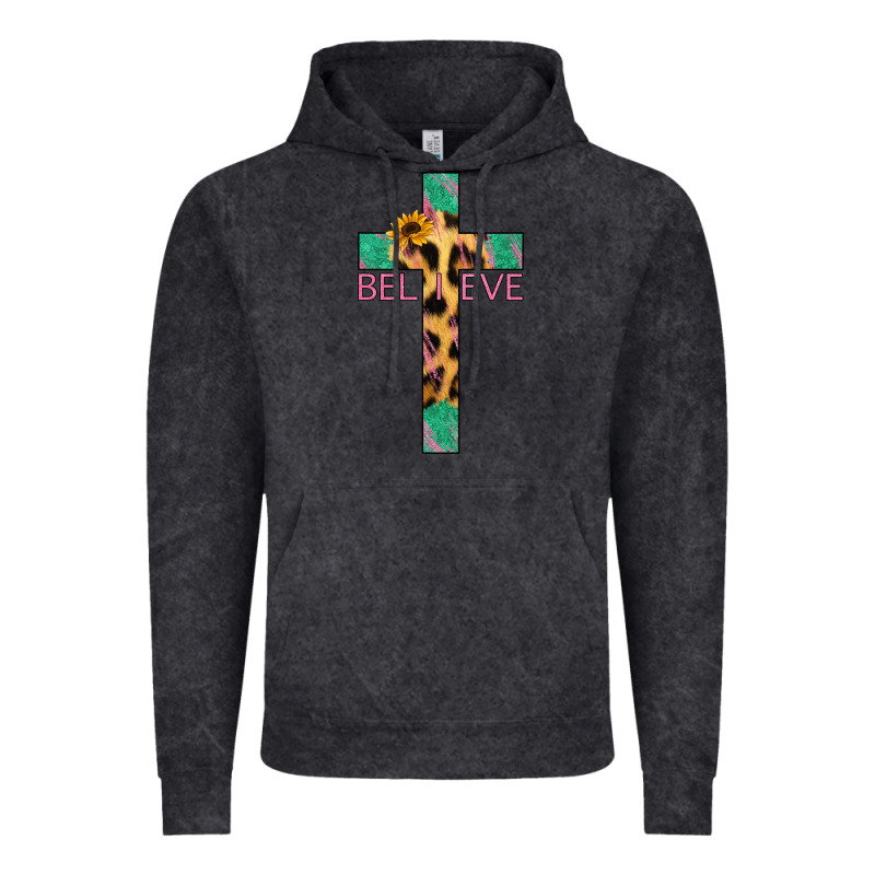 Believe Cross Vintage Hoodie by Jasminsmagicworld | Teevron