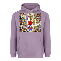 Lavender faith puzzle ribbon Heavyweight Hoodie - TumblerDesignByShophia