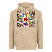 Mushroom faith puzzle ribbon Heavyweight Hoodie - TumblerDesignByShophia