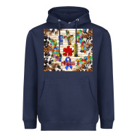 Faith Puzzle Ribbon Heavyweight Hoodie | Teevron