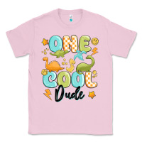 Bubblegum Pink one cool dude Classic Tee - MaliasSmallBusiness