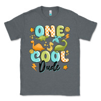 Charcoal Heather one cool dude Classic Tee - MaliasSmallBusiness
