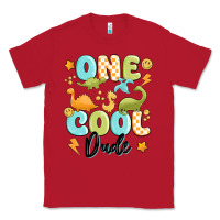 Red one cool dude Classic Tee - MaliasSmallBusiness