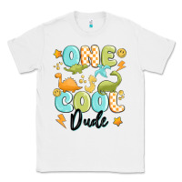 White one cool dude Classic Tee - MaliasSmallBusiness