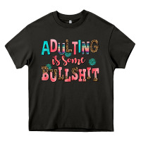 Asphalt adulting is some bullshit Heavy Core Tee - AdoDesignShop