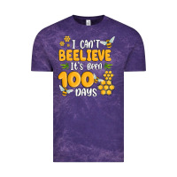 Cloud Purple i cant beelieve its been 100 days Vintage Tee - MaliasSmallBusiness