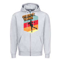 Heather Grey Queen Of Tennis Zipper Hoodie - Bettercallsaul