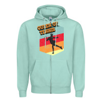 Seafoam Queen Of Tennis Zipper Hoodie - Bettercallsaul