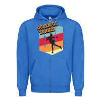 True Royal Queen Of Tennis Zipper Hoodie - Bettercallsaul
