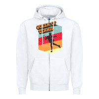 White Queen Of Tennis Zipper Hoodie - Bettercallsaul