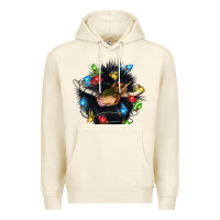 Sandshell christmas black angus gnome Premium Hoodie - CowGirlArtShop