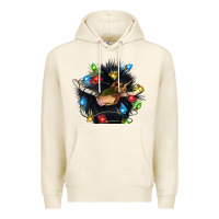 Tofu christmas black angus gnome Premium Hoodie - CowGirlArtShop