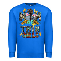 True Royal mom of twin girls mother's day Premium Sweatshirt - CowGirlArtShop