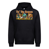Black thanksgiving tis' the season with trucks bbs Urban Hoodie - BundleAndBundleShop