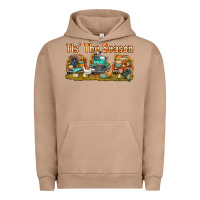 Pigment Burro thanksgiving tis' the season with trucks bbs Urban Hoodie - BundleAndBundleShop