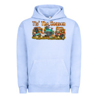 Pigment Grape Ice thanksgiving tis' the season with trucks bbs Urban Hoodie - BundleAndBundleShop