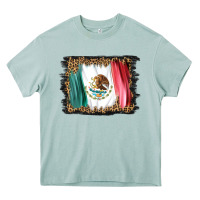 Arona distressed mexico flag Heavy Core Tee - BarkalooDesign