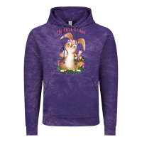 Cloud Purple Babies First Easter Girls Vintage Hoodie - Jasminsmagicworld