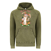 Vintage Olive Babies First Easter Girls Vintage Hoodie - Jasminsmagicworld