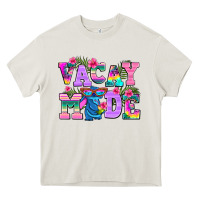 Cream vacay mode Heavy Core Tee - AdoDesignShop