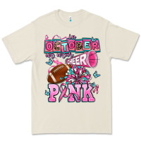 Bone in october we wear cheer pink football Premium Tee - AdoDesignShop