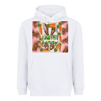 White easter bunny with carrots Heavyweight Hoodie - TumblerDesignByShophia