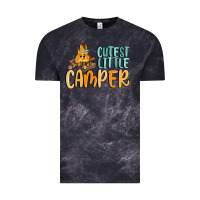 Cloud Black cutest little camper Vintage Tee - MaliasSmallBusiness