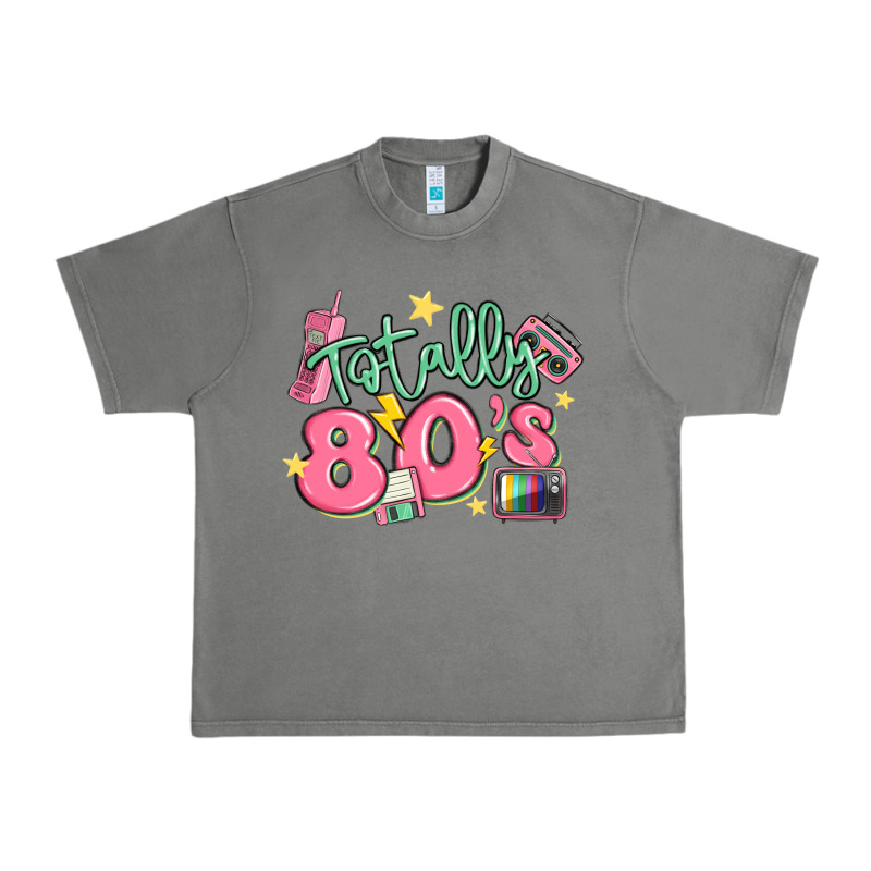 Totally 80s Retro Vintage Urban Heavy Tee by MaliasSmallBusiness | Teevron