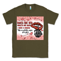Army Green roses are red violets are blue i have 5  fingers t Classic Tee - MaliasSmallBusiness