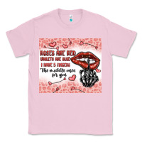Bubblegum Pink roses are red violets are blue i have 5  fingers t Classic Tee - MaliasSmallBusiness
