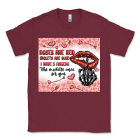 Burgundy roses are red violets are blue i have 5  fingers t Classic Tee - MaliasSmallBusiness