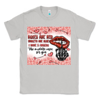 Moon Dust roses are red violets are blue i have 5  fingers t Classic Tee - MaliasSmallBusiness