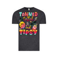 Vintage Black tanned tattled and tipsy Vintage Tee - JahusDesignShop