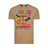 Vintage Coffee tanned tattled and tipsy Vintage Tee - JahusDesignShop
