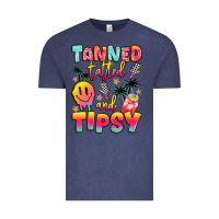Vintage Denim tanned tattled and tipsy Vintage Tee - JahusDesignShop
