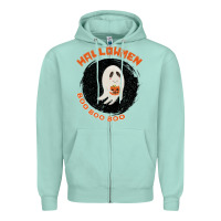 Seafoam Daddy Shark Boo Boo Zipper Hoodie - Bettercallsaul