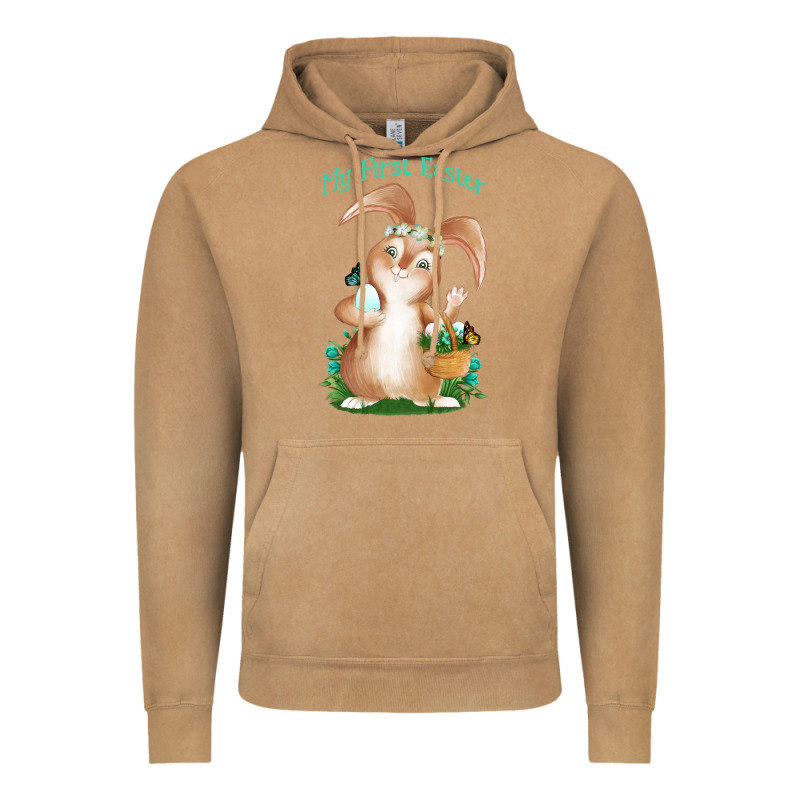 Babies First Easter Boys Vintage Hoodie by Jasminsmagicworld | Teevron