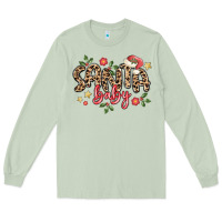 Matcha santa baby Long Sleeve Tee - MaliasSmallBusiness