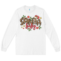White santa baby Long Sleeve Tee - MaliasSmallBusiness