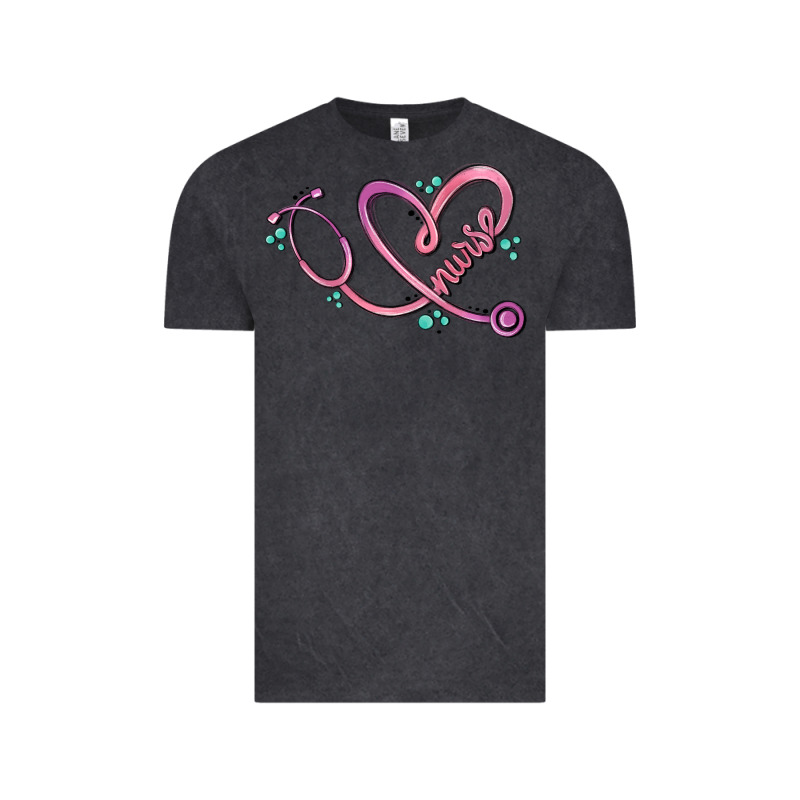 Nurse Heart Vintage Tee by MaliasSmallBusiness | Teevron