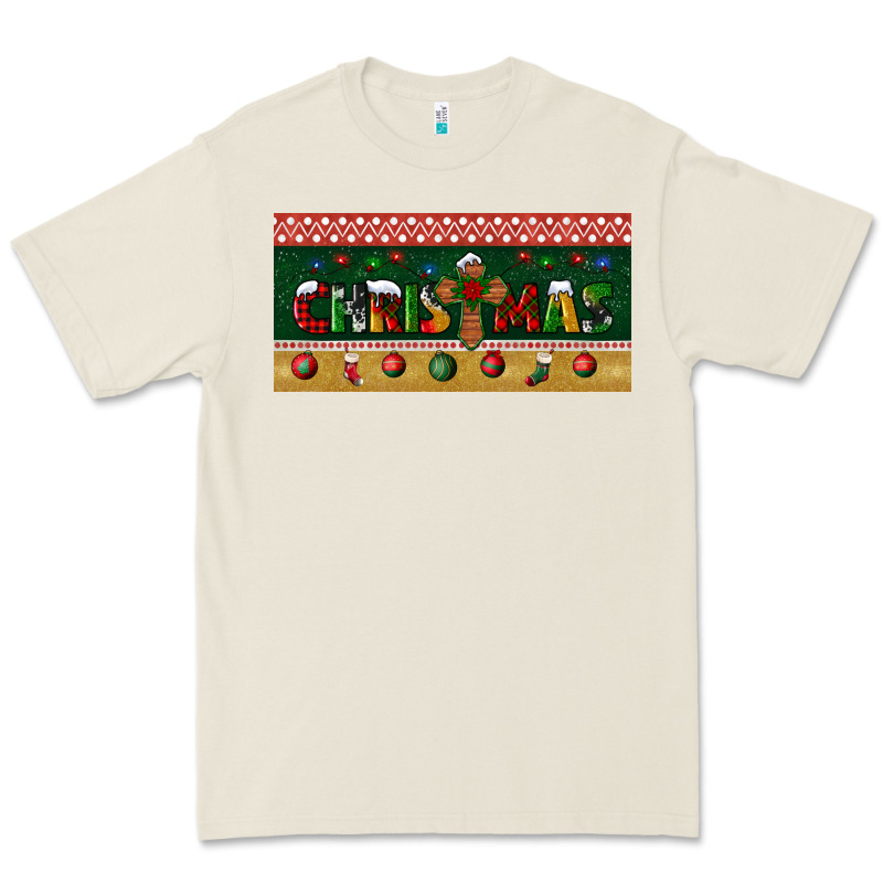 Christmas With Cross License Plate Premium Tee by BundleAndBundleShop | Teevron