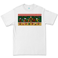 White christmas with cross license plate Premium Tee - BundleAndBundleShop