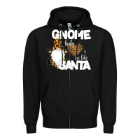 Black Gnome Body s Me Like Santa Zipper Hoodie - Bettercallsaul
