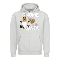 Dove Grey Gnome Body s Me Like Santa Zipper Hoodie - Bettercallsaul