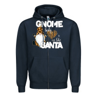 Navy Gnome Body s Me Like Santa Zipper Hoodie - Bettercallsaul
