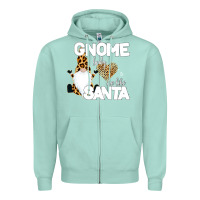 Seafoam Gnome Body s Me Like Santa Zipper Hoodie - Bettercallsaul