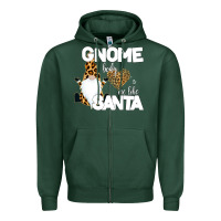 Sports Green Gnome Body s Me Like Santa Zipper Hoodie - Bettercallsaul