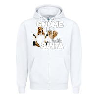 White Gnome Body s Me Like Santa Zipper Hoodie - Bettercallsaul