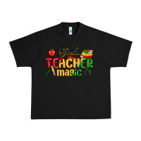 Black black teacher magic juneteenth Urban Heavy Tee - MaliasSmallBusiness