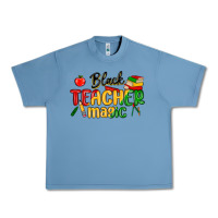 Pebble Blue black teacher magic juneteenth Urban Heavy Tee - MaliasSmallBusiness